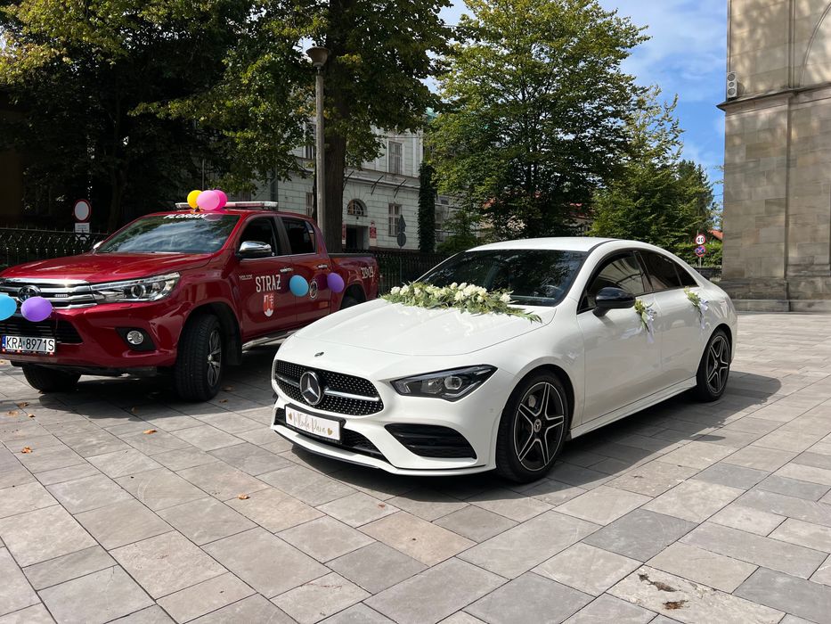 Auto do ślubu Mercedes CLA AMG