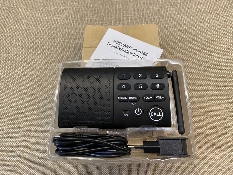 Інтерком Hosmart (бездротовий домофон/спікерфон)