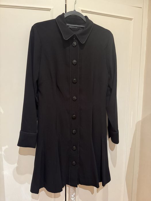 Vestido cintado Uterqüe