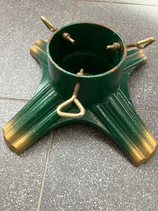 Stojak na choinkę metalowy stabilny, ciężki