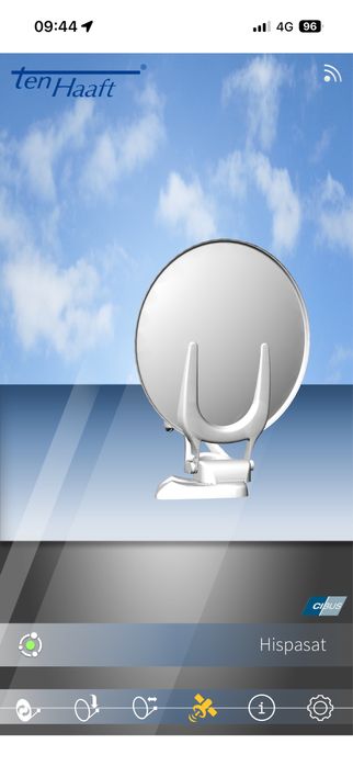 Antena parabolica para autocaravana marca Oyster automatica