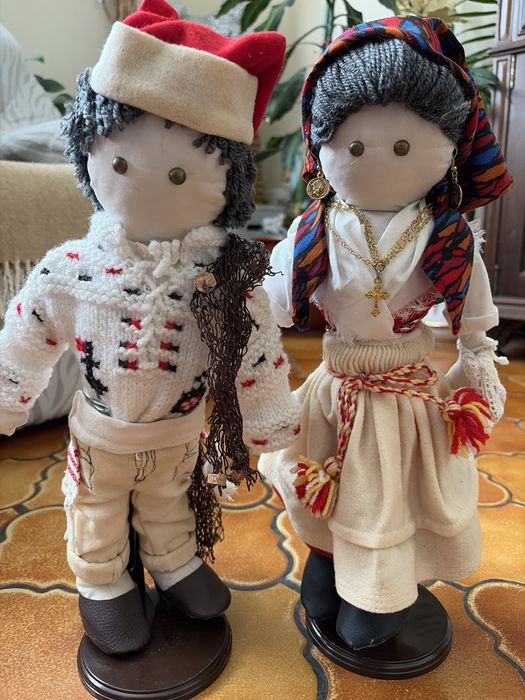 Casal Bonecos tradicao poveira
