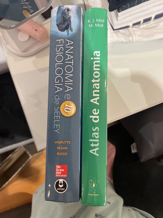 Livros de Anatomia e Fisiologia