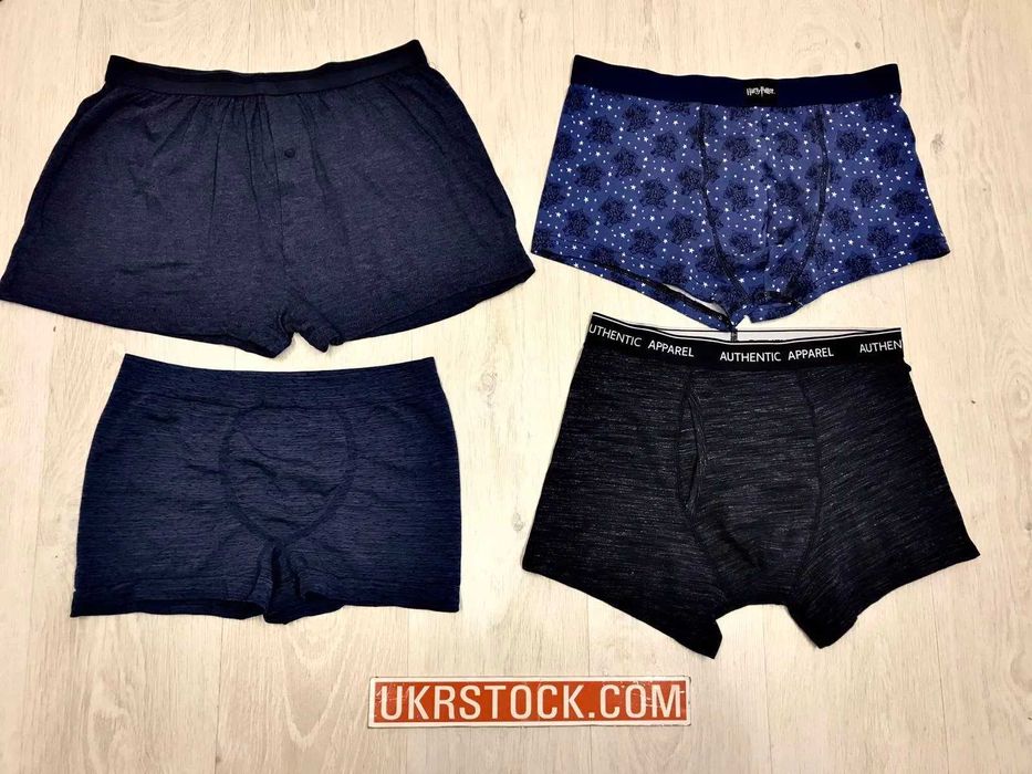 Білизна Primark 12,5 €/кг Чоловіча білизна Сток Оптом Мужское белье