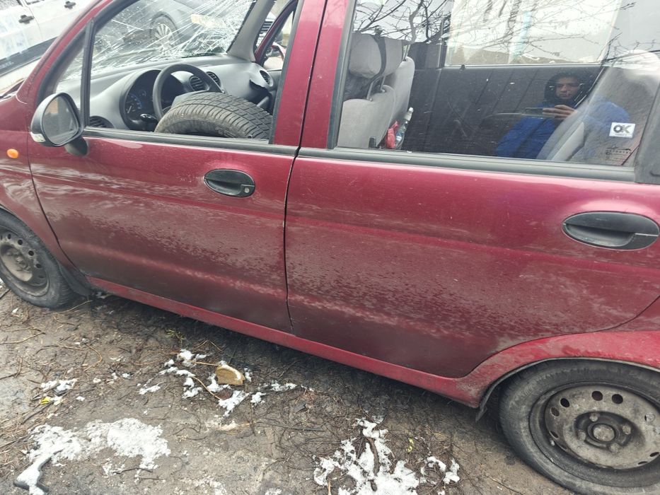 Разбирается деу матиз 0.8