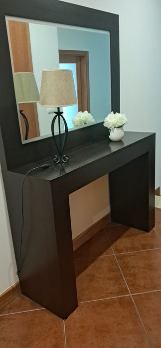 Móvel entrada com espelho