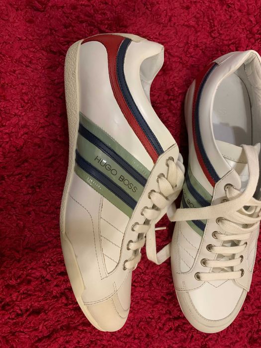 Кроссовки - HUGO BOSS- Кожа