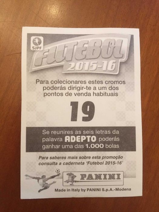 Futebol 2015-2016 (Panini)
