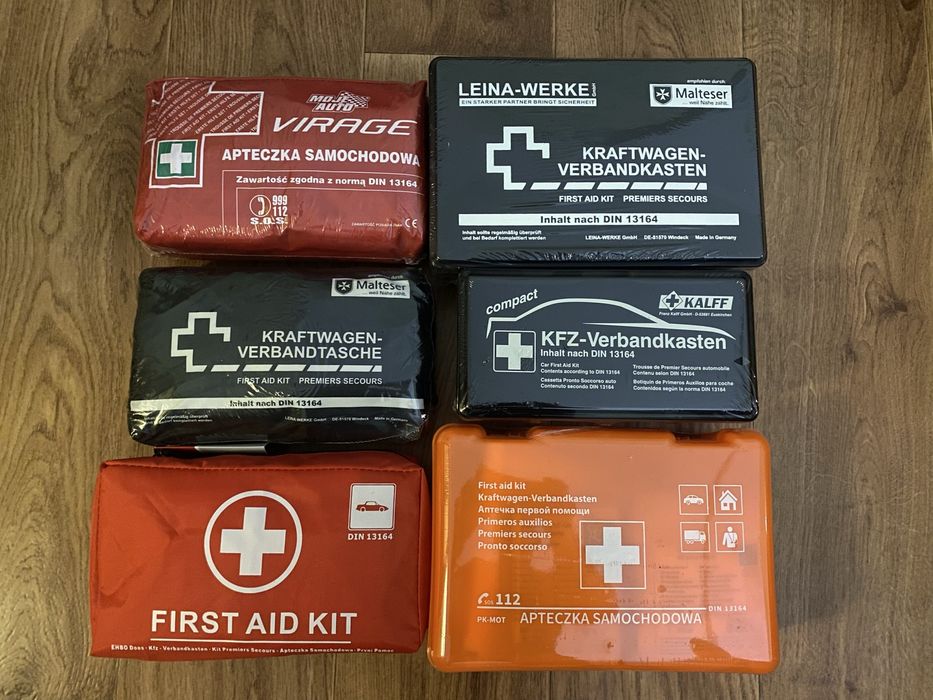 Автомобильная аптечка Leina-Werke, Kalff Compact(Німеччина)DIN 13164