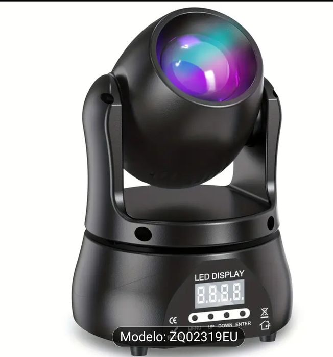 Luz de palco rob inteligente