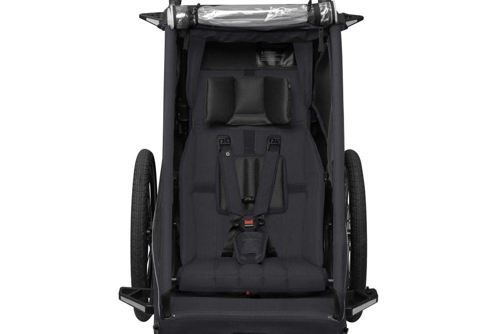 Qeridoo Kidgoo 1 wozek joggingowy pojedyncza przyczepka rowerowa