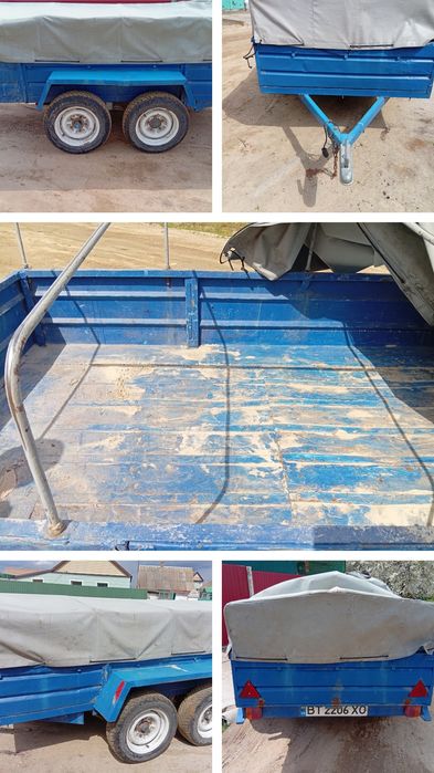 Продам двухосный прицеп