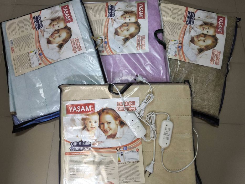 Термопростинь з підігрівом 40*50 / 60*130 / 80*160 / 120*160 Туреччина