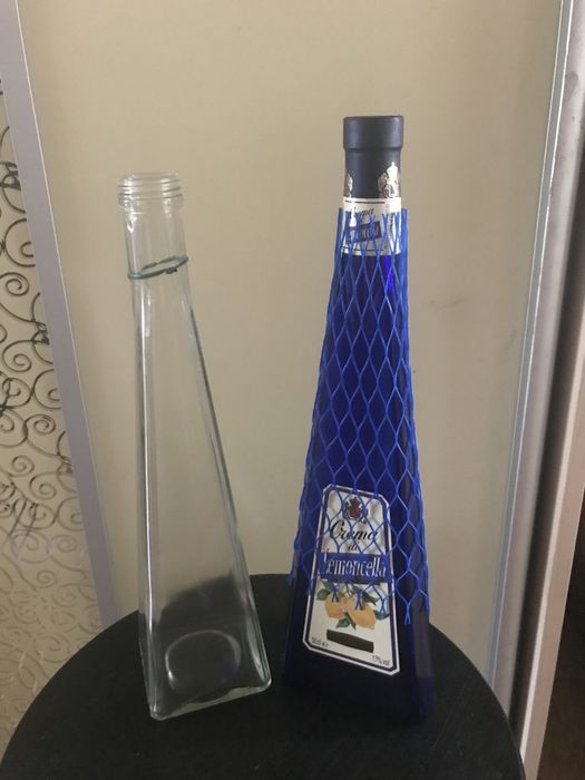 пляшка кольорове скло бутылка цветное стекло