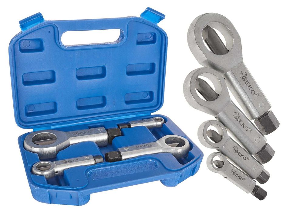 Набор гайкорезов, гайколомов, гайкоріз, гайколом 4шт 9-27мм G38595