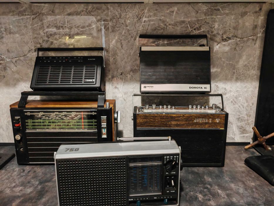 Stare radia PRL Unitra Jowita Lena Dorota Philips 750 Ruskie OKAZJA