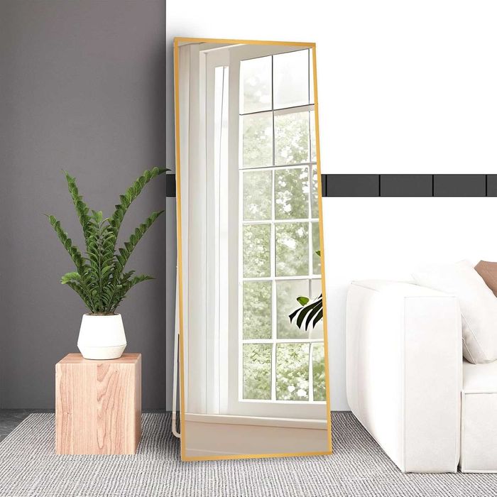 Nowe stojące / wiszące / miedź / lustro / lusterko / 86x193cm !R265!