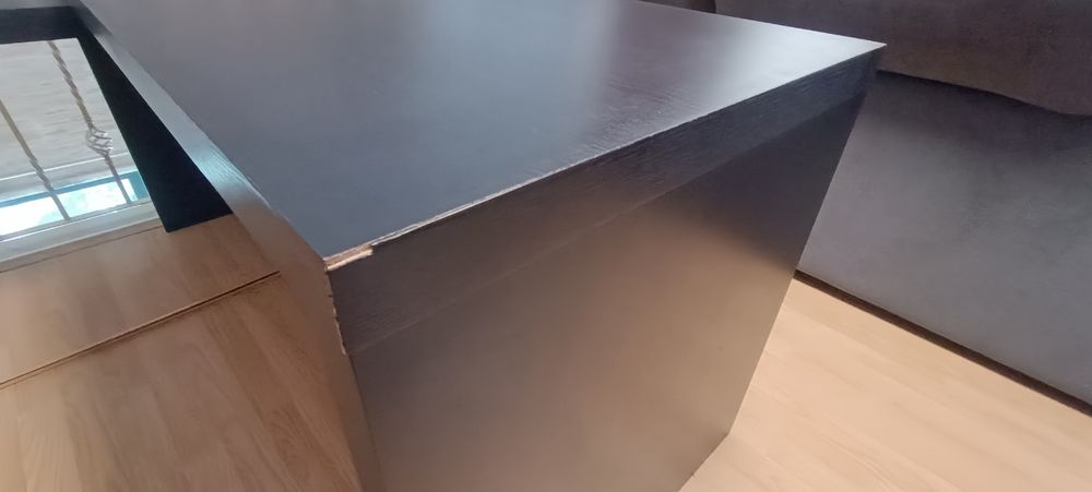 Secretária em L - Malm (IKEA)