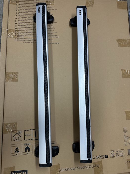Bagażnik dachowy/relingi THULE belki aluminiowe OPEL ASTRA J IV sedan