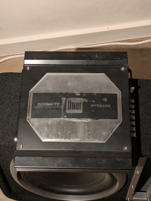 Subwoofer Dual 12" + amplificador XPA2500 (kit som auto)