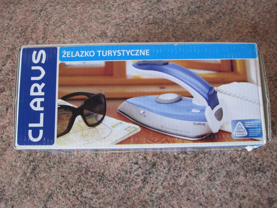 Żelazko turystyczne z parą Clarus