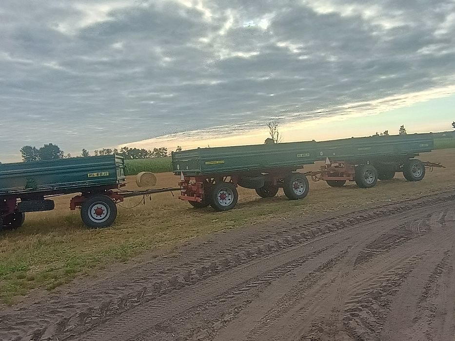 Przyczepa hl 6011 IFA wywrotka zamiana