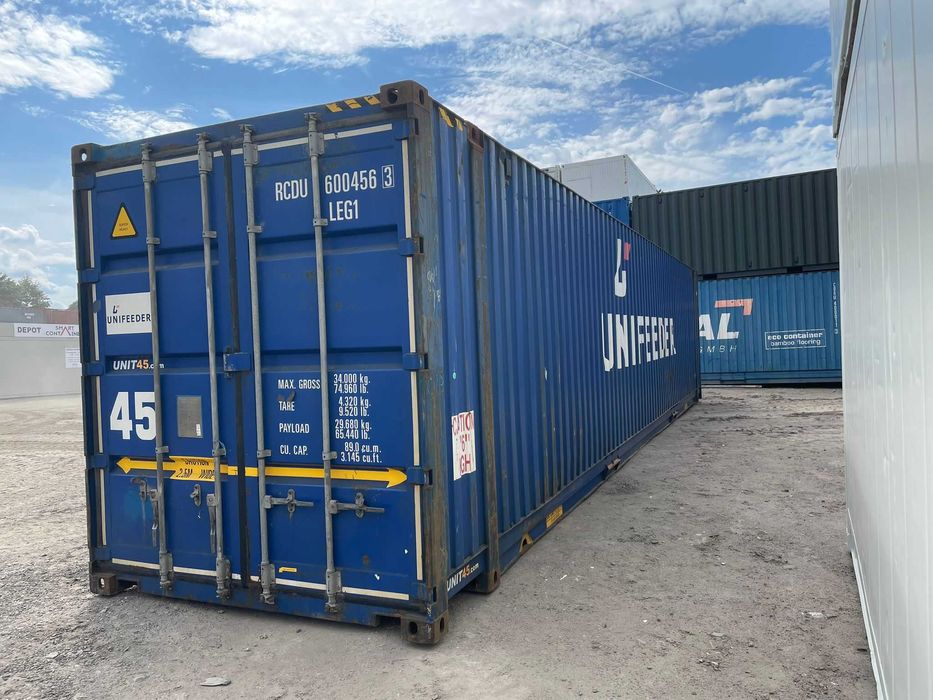 Kontener morski 45HCPW 13.7m magazyn używany PROMOCJA!! / NJ