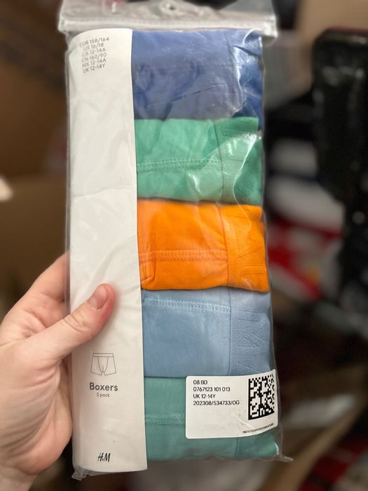 Нові боксери H&M новые боксерки хлопчик шортики мальчик