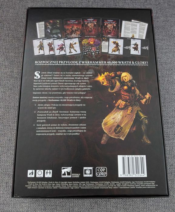Warhammer 40k Wrath & Glory - Zestaw Startowy PL