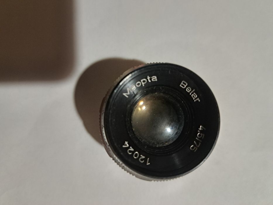 Объектив Meopta  Belar из Чехословакии