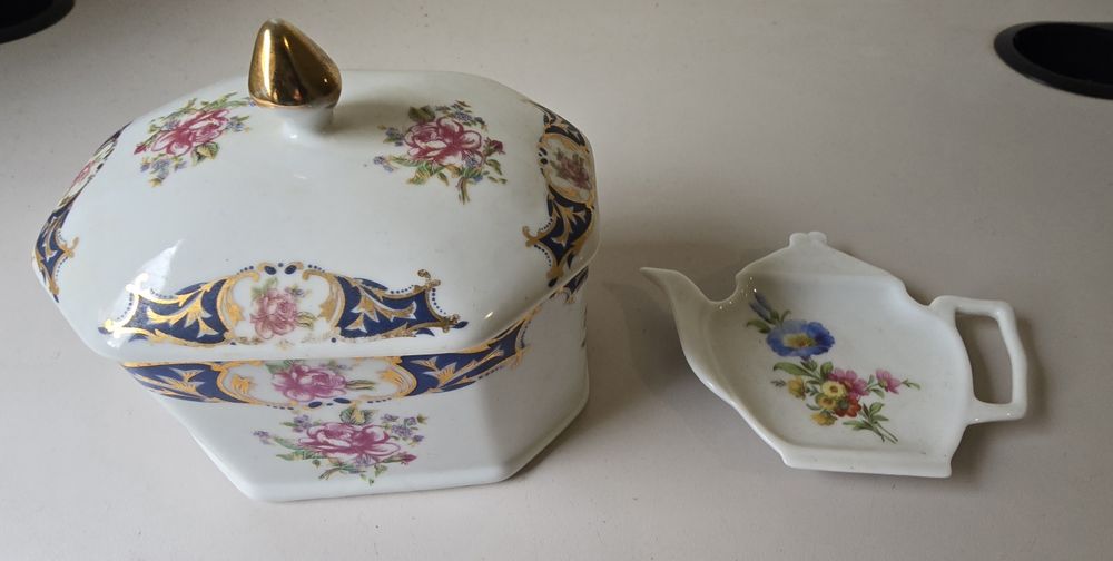 Jewelry Box and Tea Tray