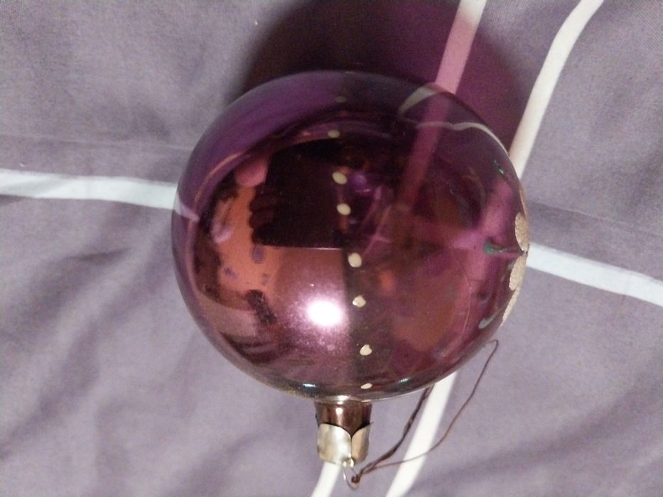 Іграшки- прикраси на ялинку скляні часів срср