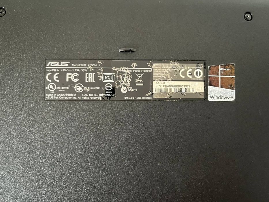 Ноутбук ASUS x553m