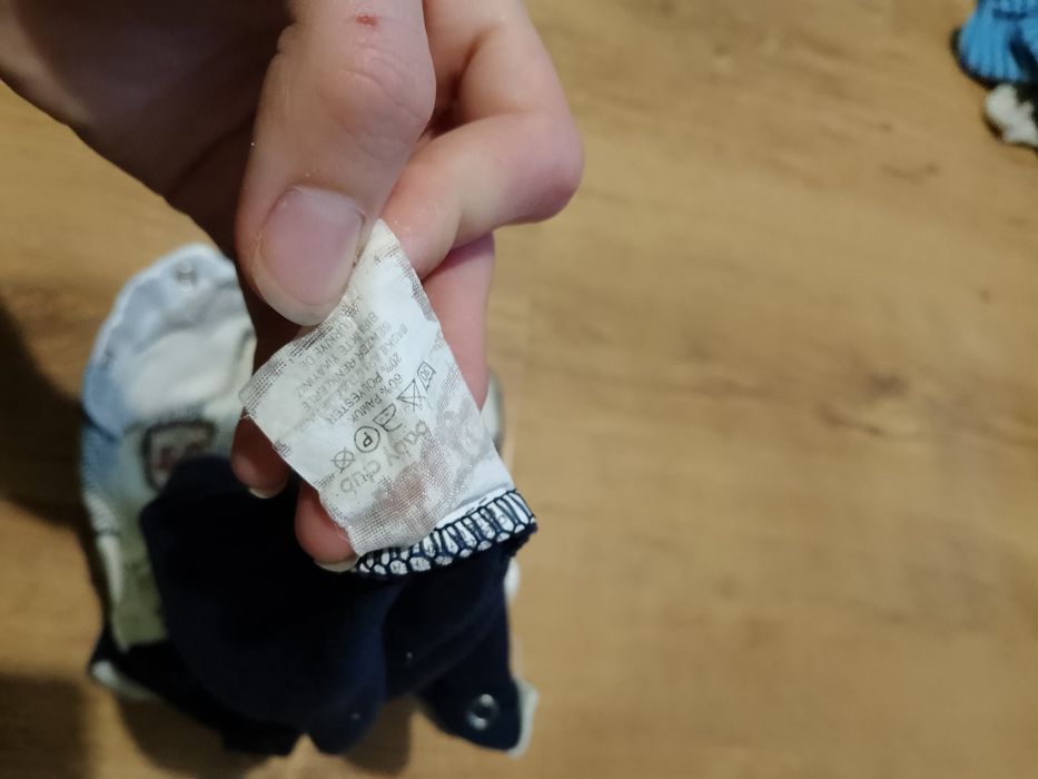 Elegancki Pajacyk 56cm niemowlęcy do chrztu