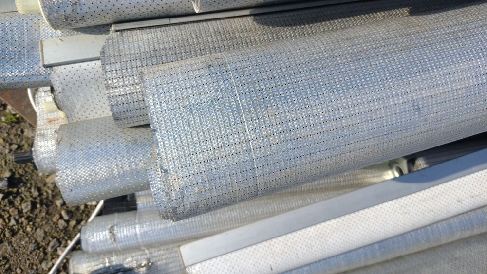 Rolety zewnętrzne i wewnętrzne.