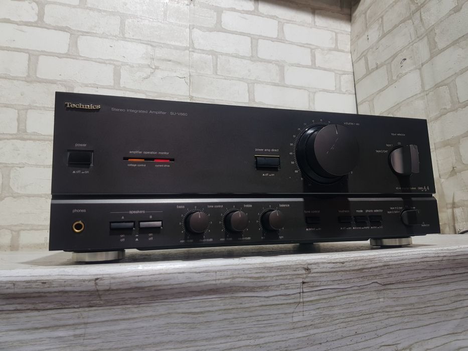 Стерео підсилювач TECHNICS SU V660, *2x140 Вт, б/у з Німеччини