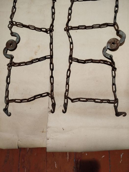 Ланцюґ протиковзання колеса з ключом для затяжки