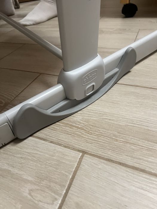 Дитяче ліжечко Chicco Next2Me Magic Grey