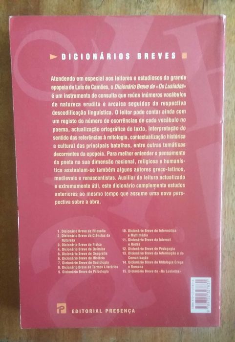 Dicionário Breve de 'Os Lusíadas'