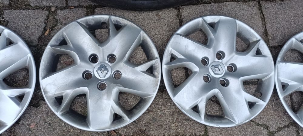Kołpaki renault 16" zestaw 4 sztuk oryginał.