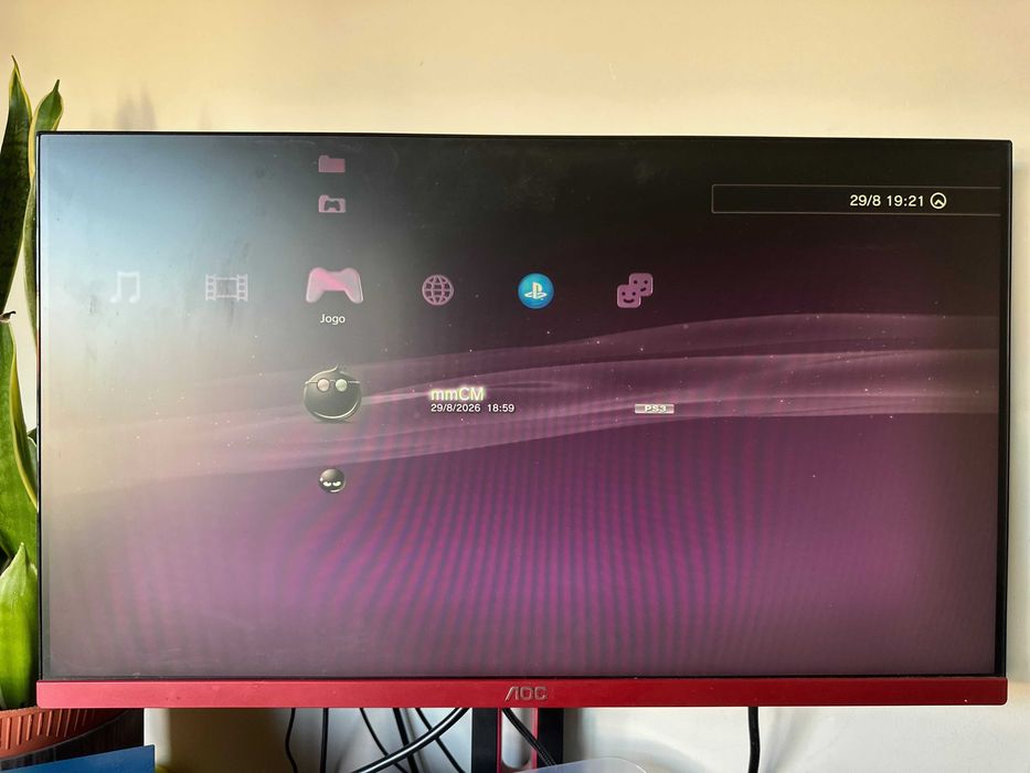 PS3 Super Slim 320GB - Desbloqueada + Jogos