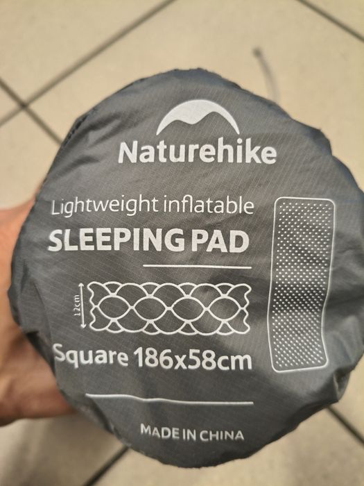 Materac ultralight Naturehike R-value 8.8 regular 186x58x12