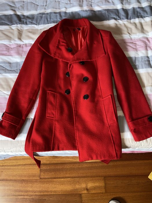 Casaco de fazenda (vermelho)