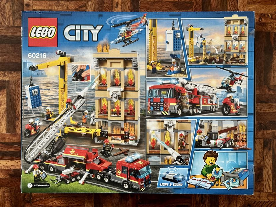 LEGO City 60216 - Downtown Fire Brigade - NOVO!