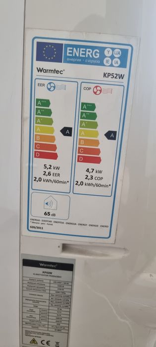 Klimatyzator przenośny KP52W Warmtec wifi