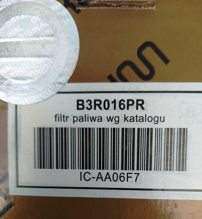 Фільтр палива B3R016PR JC Premium