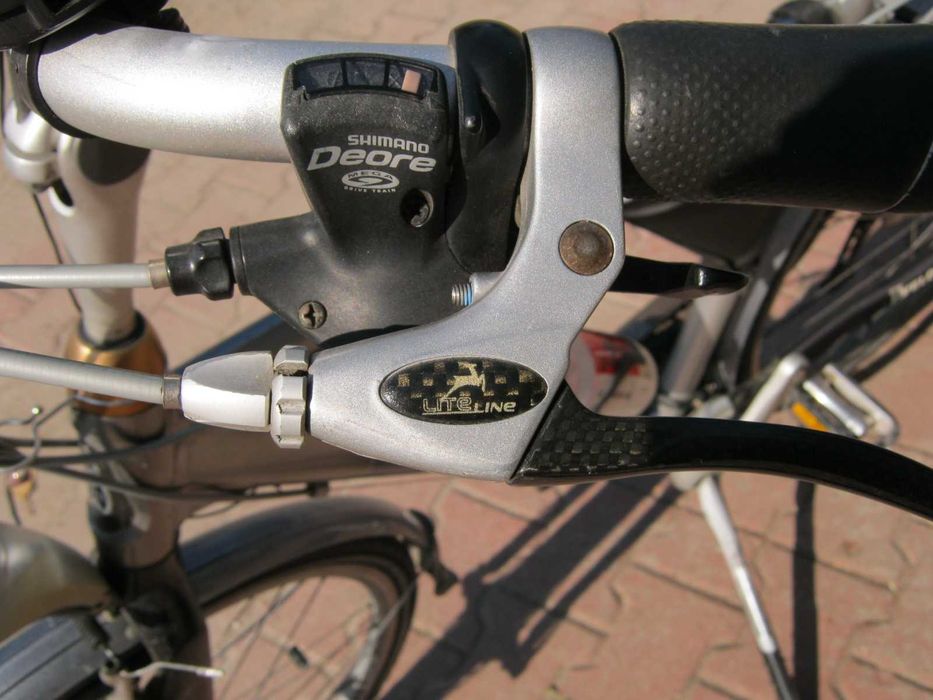 Rower Gazelle model HYBRID SUPERIEUR LITELINE-CARBON na Shimano Deore