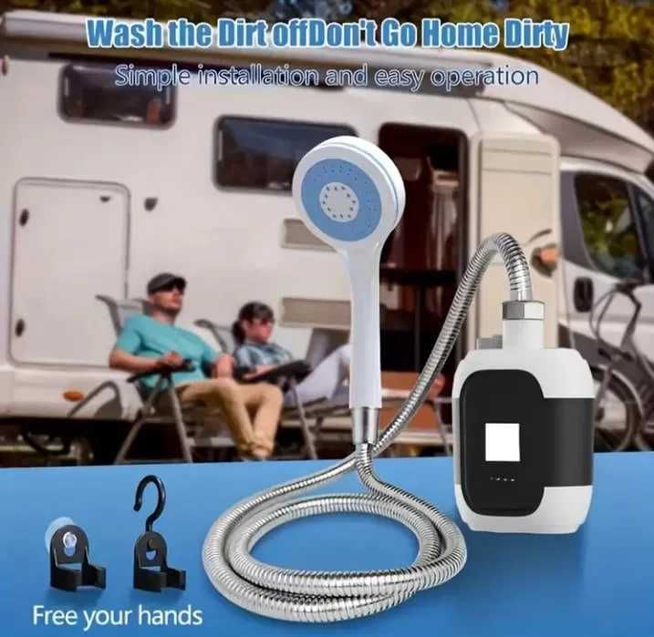 Душ портативний електричний USB насос / Душ портативный электрический