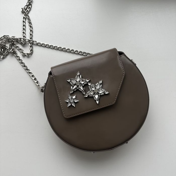 Сумка шкіряна VIF оздоблена камінням