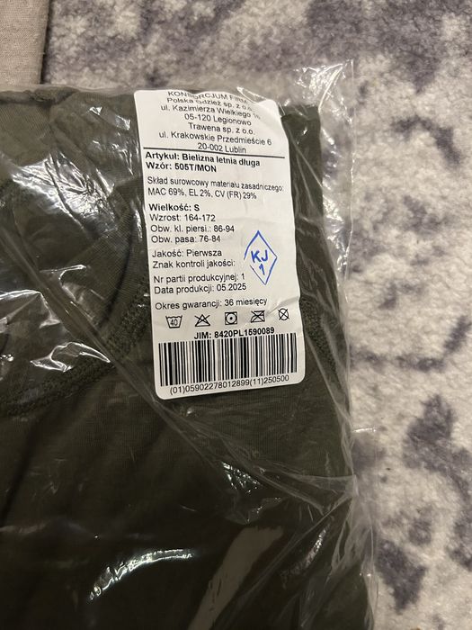 Bielizna długa letnia 505 t